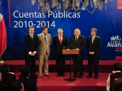 Ministro Chadwick encabeza Cuenta Pública 2010-2014 del Ministerio del Interior y Seguridad Pública