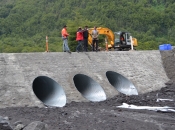 Avanzan obras viales en Sector Ensenada- Petrohué