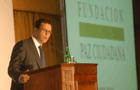 Ministro del Interior destacó combate al narcotráfico y estrategias para la prevención y rehabilitación de drogas en seminario de paz ciudadana
