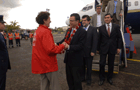 Vicepresidente de la República destacó nuevo trato con los pueblos originarios a su llegada a Isla de Pascua